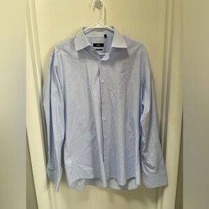 Boss Hugo boss men button down shirt dress shirt size 42